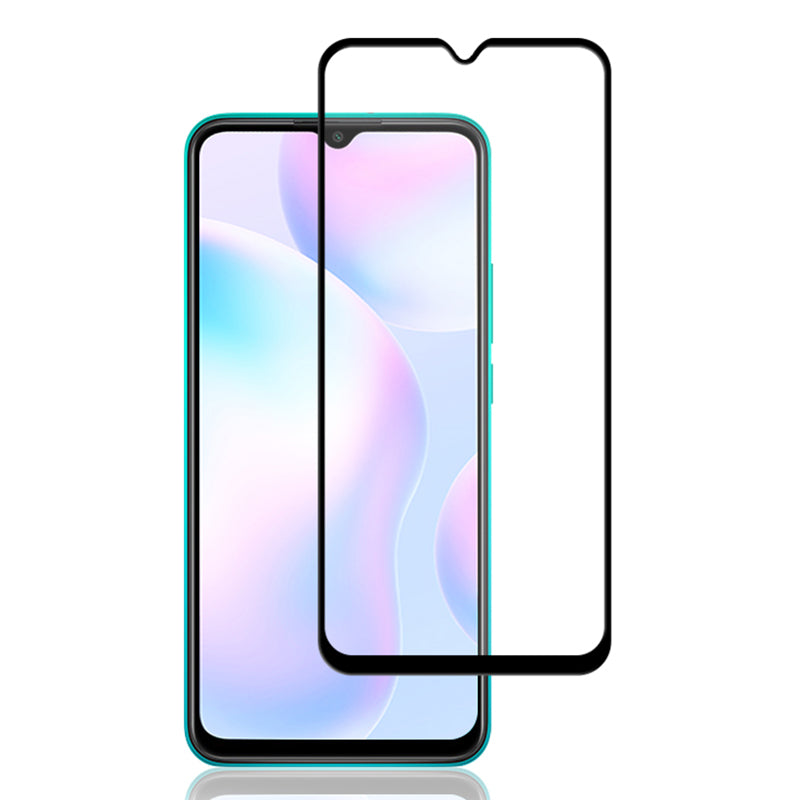 MOCOLO Secondary Hardening Screen Protector for Xiaomi Redmi 9A, HD Clear Silk Printing Full Coverage Full Glue Tempered Glass Film MOCOLO Secondary Hardening Screen Protector for Xiaomi Redmi 9A, HD Clear Silk Printing Full Coverage Full Glue Tempered Glass Film